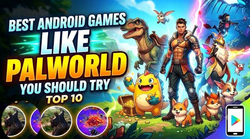10 Best Android Games Like Palworld You Should Try